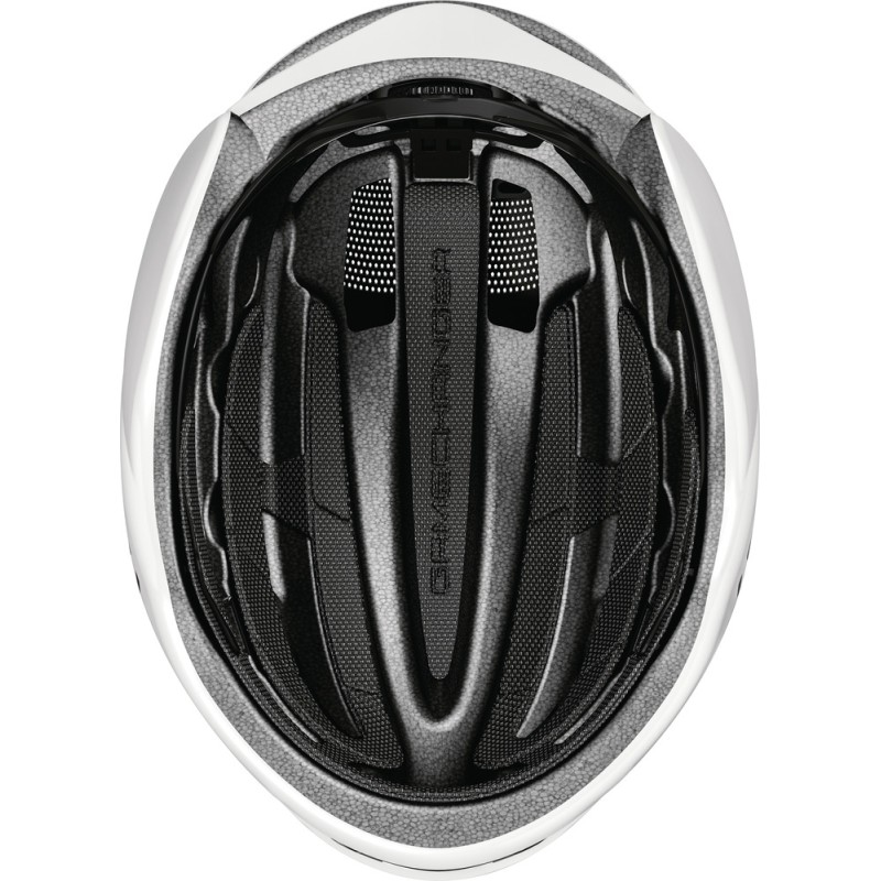Abus GameChanger 2.0 Shiny White - Aero-Rennradhelm