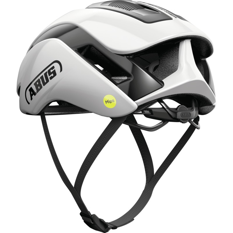 Helm ABUS GameChanger 2.0 MIPS Shiny White | Aero Pro