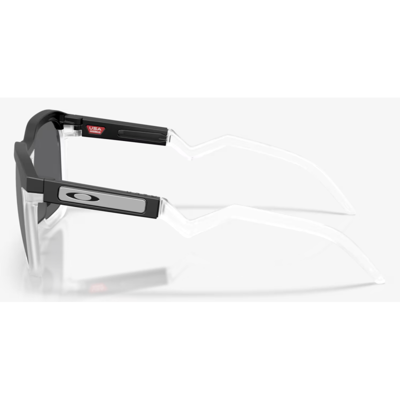 Oakley Hstn SQ Matte Black Gläser Prizm Black Polarized OO9533-0654