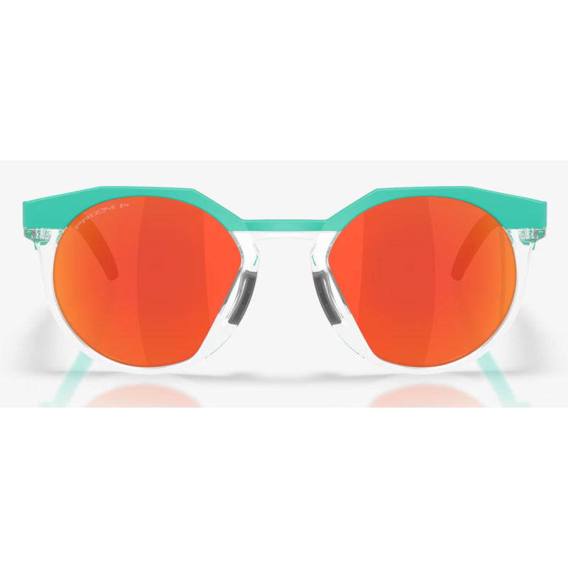 Oakley Hstn Neon Pop Collection himmelblau Prizm Ruby polarisierte Gläser