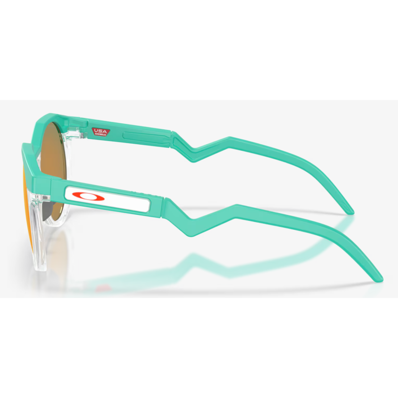 Oakley Hstn Neon Pop Collection himmelblau Prizm Ruby polarisierte Gläser