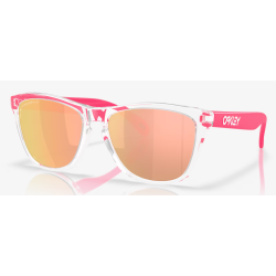 Oakley Frogskins Neon Pop Kollektion Prizm Rose Gold polarisierte Gläser