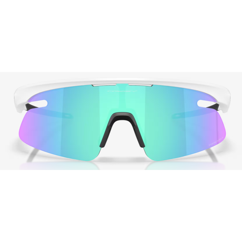 Oakley Rslv Lite matte weiß Linsen prizm sapphire OO9527D-0450
