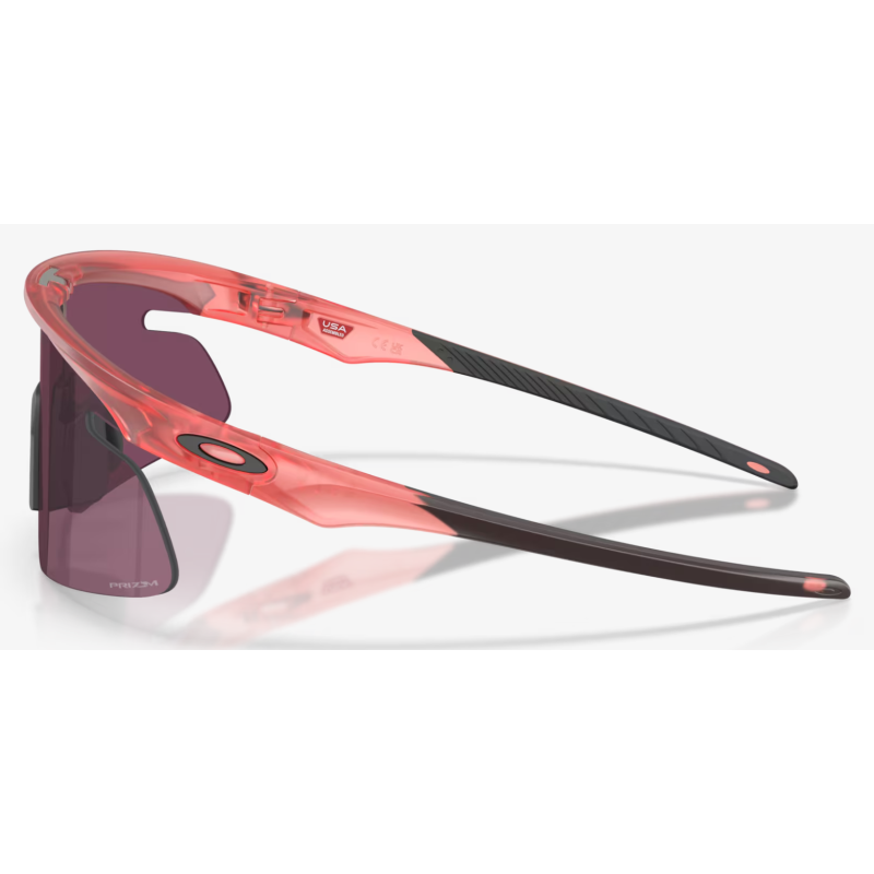Oakley Rslv Lite matt transparent Taube Prizm Road Schwarz Linsen