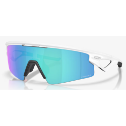 Oakley Sphaera Strike matte weiß Linsen Prizm Sapphire OO9531-0437