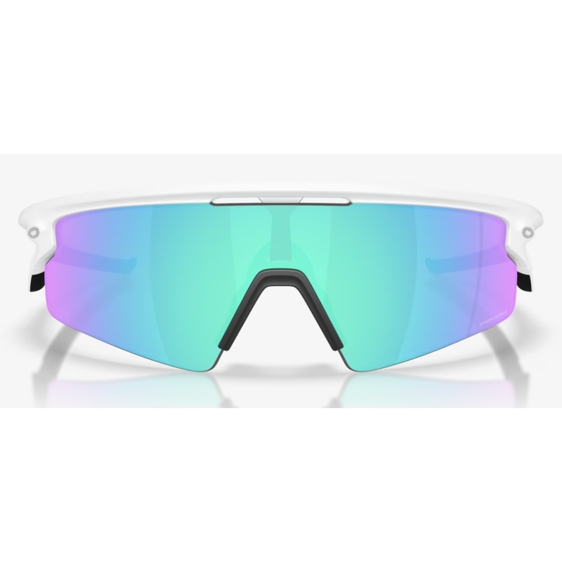 Oakley Sphaera Strike matte weiß Linsen Prizm Sapphire OO9531-0437