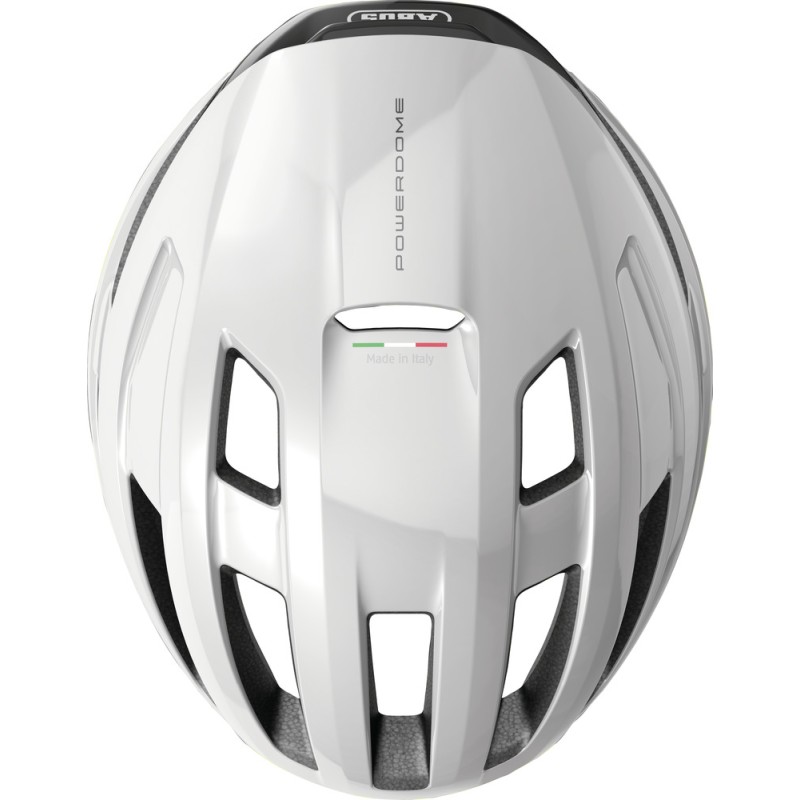Abus Powerdome Shiny White Helm - Versand 24h - beste Preise