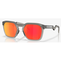 Oakley Hstn Sq Matte Grau Smoke Linsen Prizm Ruby OO9533-0254