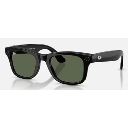 Ray-Ban Meta Wayfarer Gen 2 glänzend schwarz G-15 grüne Gläser - Angebot