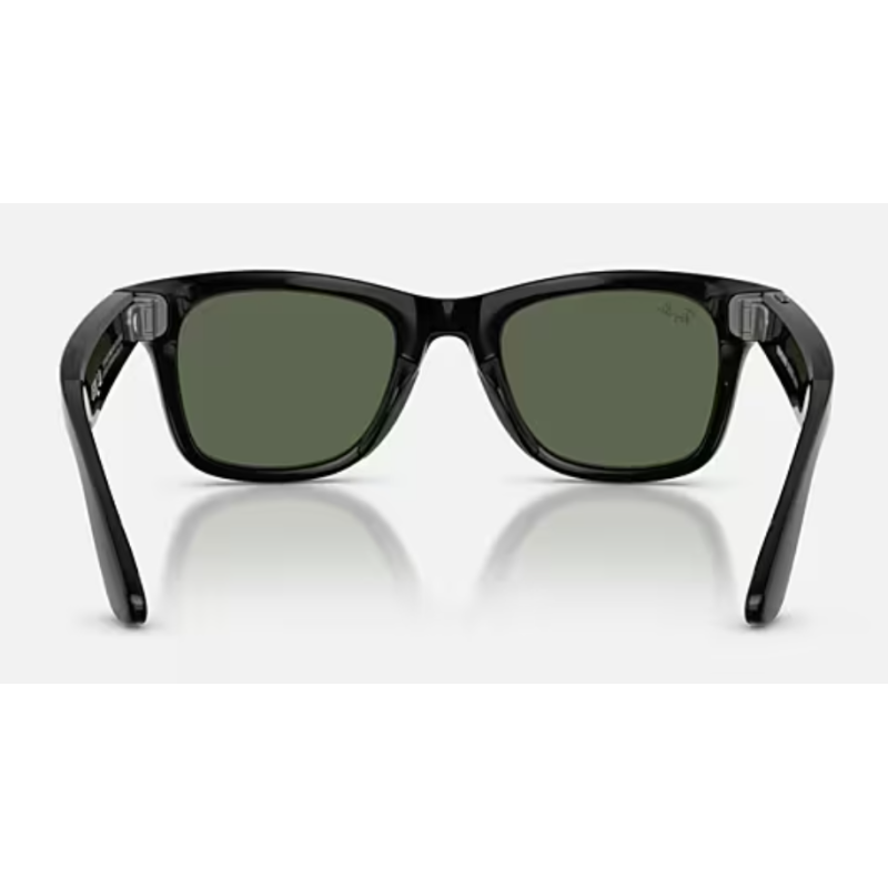 Ray-Ban Meta Wayfarer Gen 2 brillante negro lentes G-15 verde - oferta