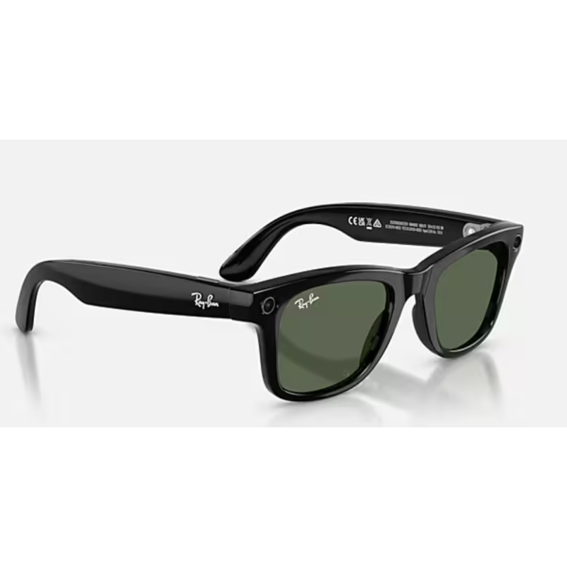 Ray-Ban Meta Wayfarer Gen 2 glänzend schwarz G-15 grüne Gläser - Angebot