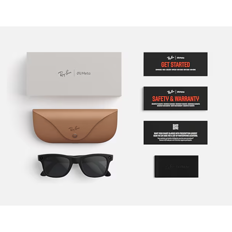 Ray-Ban Meta Wayfarer Gen 2 glänzend schwarz G-15 grüne Gläser - Angebot