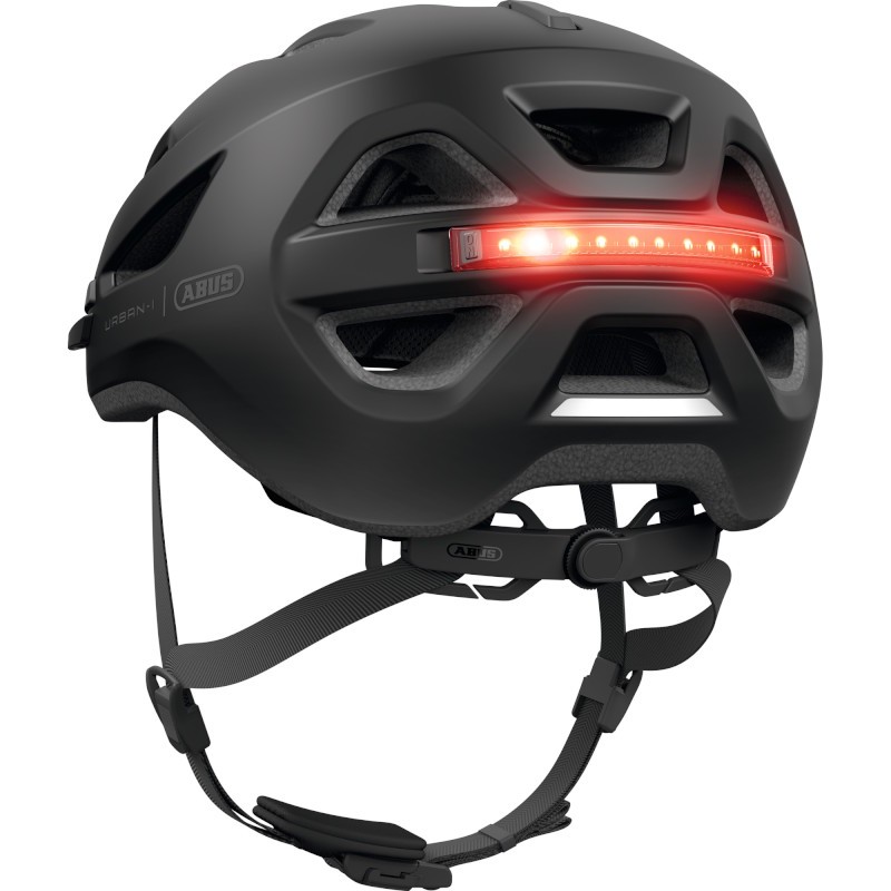 Abus Urban-I 4.0 Samtschwarz Helm - Versand 24h