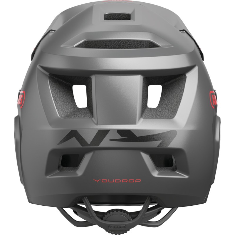 Abus Youdrop FF Ti Silver Helm - Versand 24h