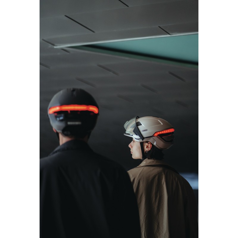 Abus Hyp-E Gleam silber Helm - Versand 24h - beste Preise