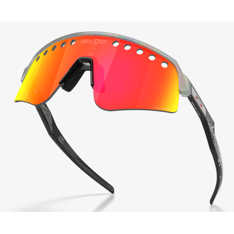 Oakley Sutro Lite Sweep Mathieu Van Der Poel Prizm Ruby-Linsen