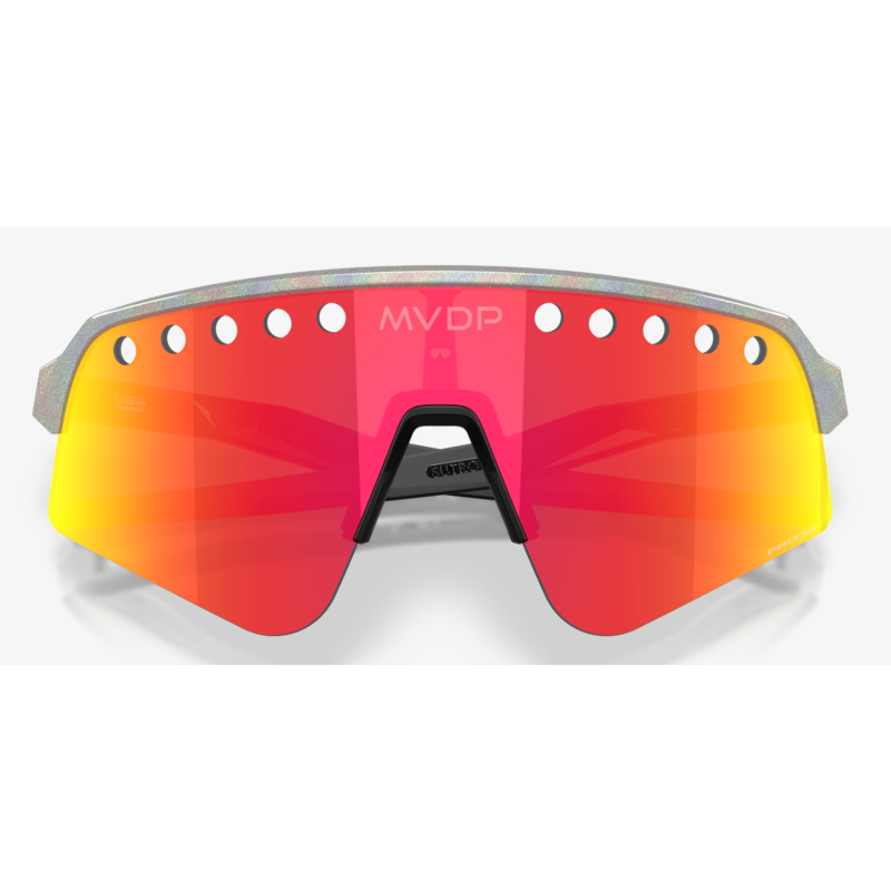 Oakley Sutro Lite Sweep Mathieu Van Der Poel Prizm Ruby-Linsen