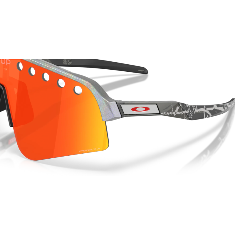 Oakley Sutro Lite Sweep Mathieu Van Der Poel Prizm Ruby-Linsen