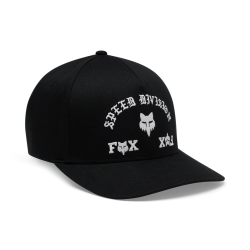 Fox Icon Flexfit schwarze Mütze - Versand 24h - beste Preise
