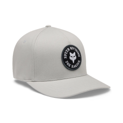 Fox Badge Flexfit grau Cap - Versand 24h