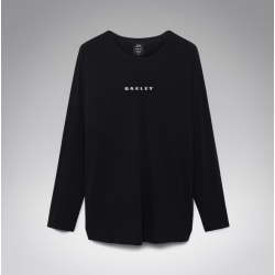 Oakley Seeker Whip Ls pitch black technische T-Shirt - Versand 24h