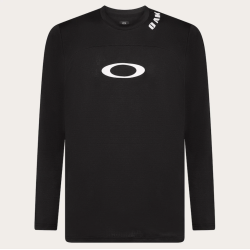 Oakley Free Ride Rc Ls blackout technische T-Shirt - Versand 24h