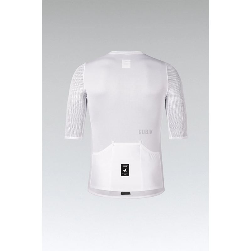 Gobik Carrera 3.0 Weiß unisex Kurzarmtrikot - Versand 24h