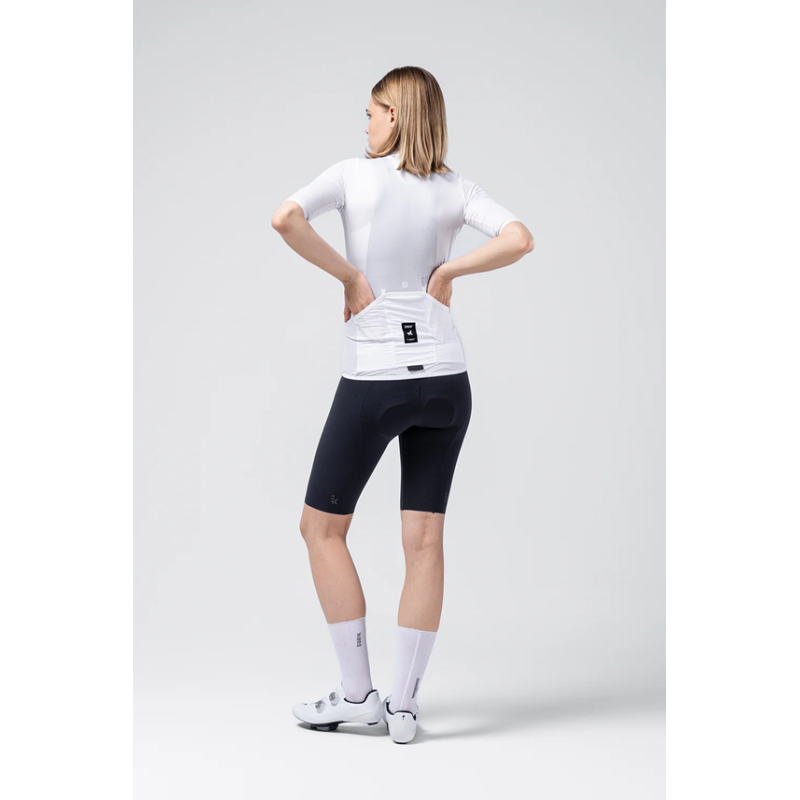 Gobik Carrera 3.0 Weiß unisex Kurzarmtrikot - Versand 24h
