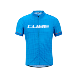 Cube Cmpt Teamline S/S blau Kurzarmtrikot - Versand 24h