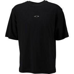 Oakley Stacket Metal Tee schwarz T-Shirt mit kurzen Ärmeln - Versand 24h