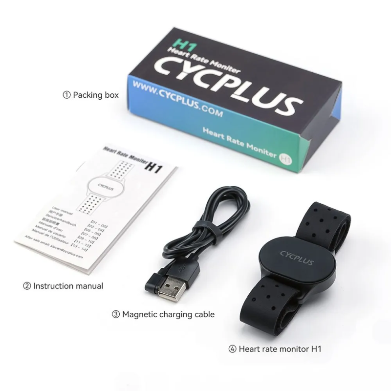 Cycplus H1 Herzfrequenzsensor - Versand 24h - beste Preise