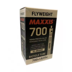 Maxxis Flyweight 700x18/25 válvula presta 60mm - envío 24h