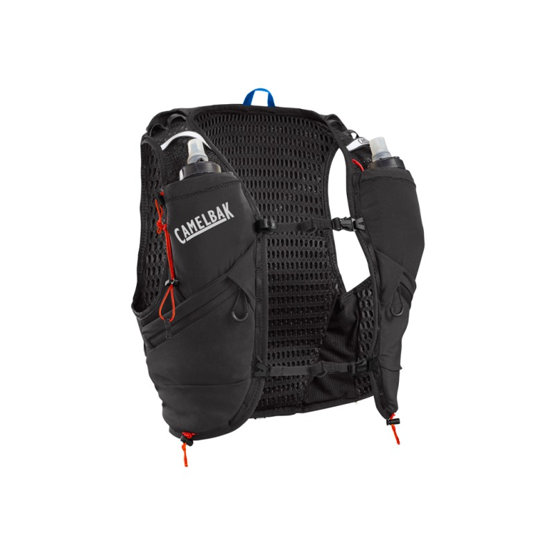 Camelbak Apex Pro Run 12L + 2 x 500ml Quick Stow Schwarz Weste