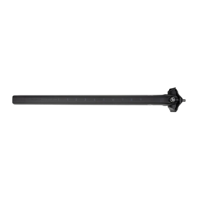 Sattelstütze CUBE Agree Zero Carbon 400 mm Schwarz