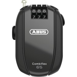 ABUS 65cm Combiflex StopOver schwarz Kabelschloss - Versand 24h