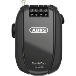 ABUS Kabelschloss 105cm Combiflex Rest schwarz - Versand 24h