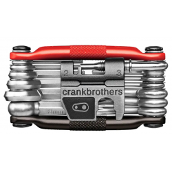 Crankbrothers MULTI 17 schwarz/rot Multitool - Versand 24h