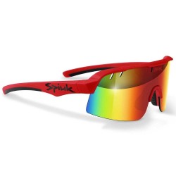 Spiuk Skala rot/schwarz rot verspiegelte Gläser Brille - Versand 24h