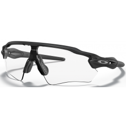 Oakley Radar EV Path Stahl Linse klar schwarz iridium fototropisch