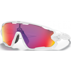 Oakley Jawbreaker Polished White Linse Prizm Road OO9290-5531