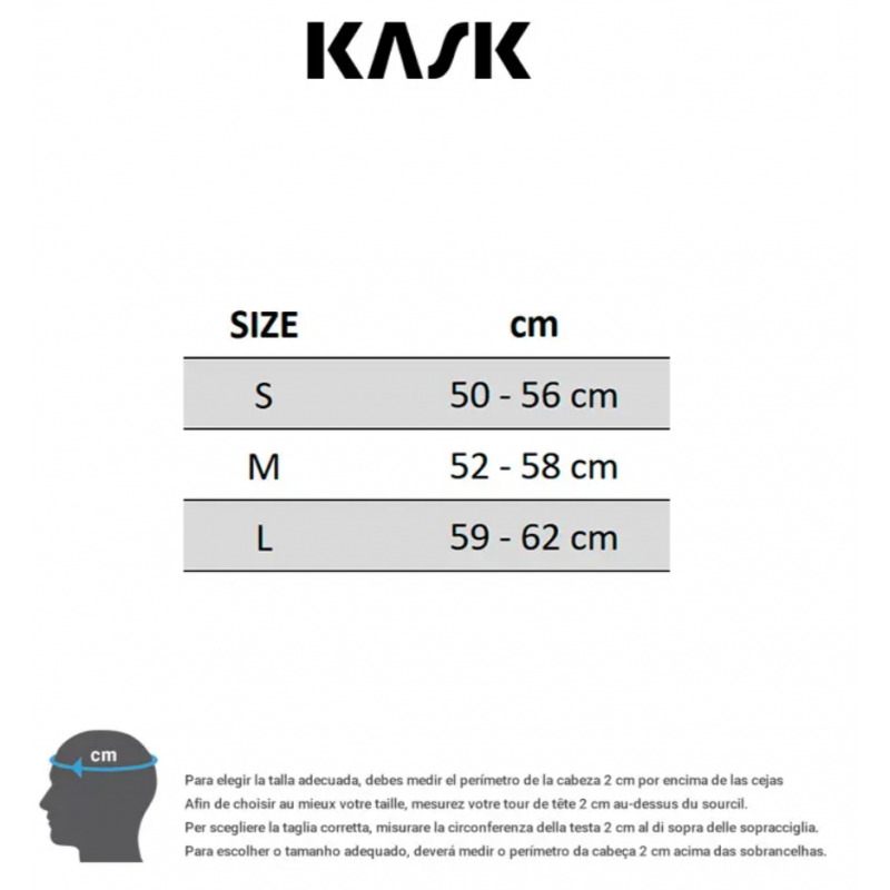 Kask Valegro WG11 blau light Helm - Versand 24h - Beste Preise