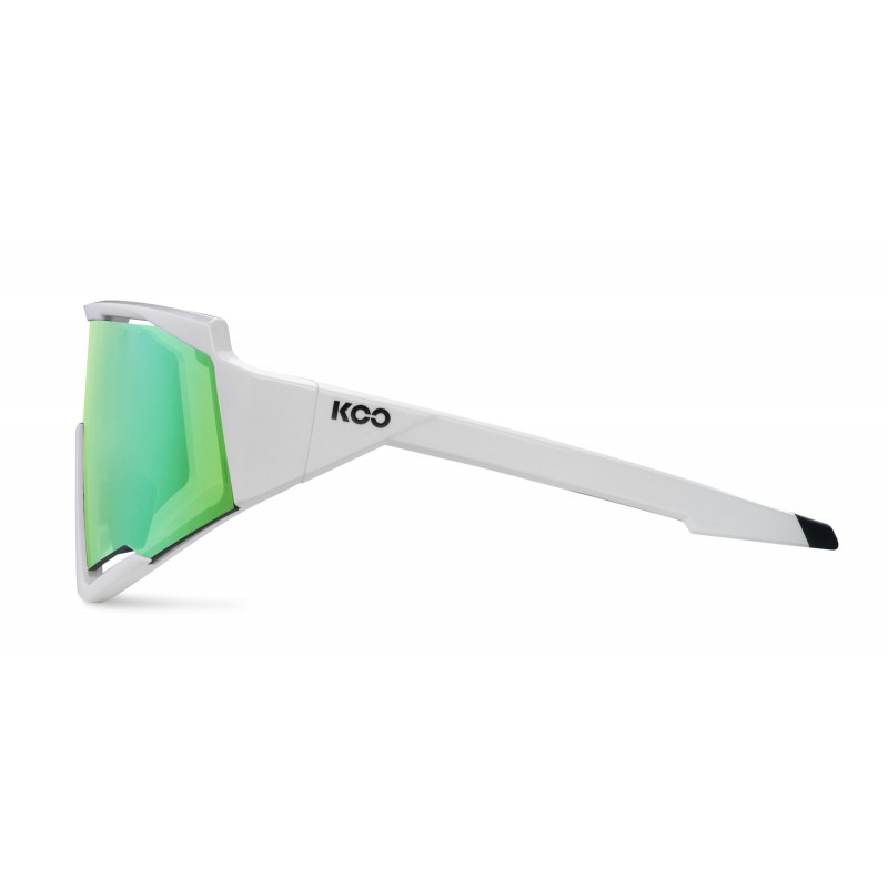 KOO Spectro weiß/grün Linse grün Brille - Versand 24h