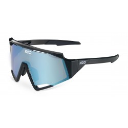 KOO Spectro schwarz Linse türkis Spiegel Brille - Versand 24h