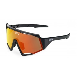 KOO Spectro schwarz/rot Linse Rote Spiegel Brille - Versand 24h
