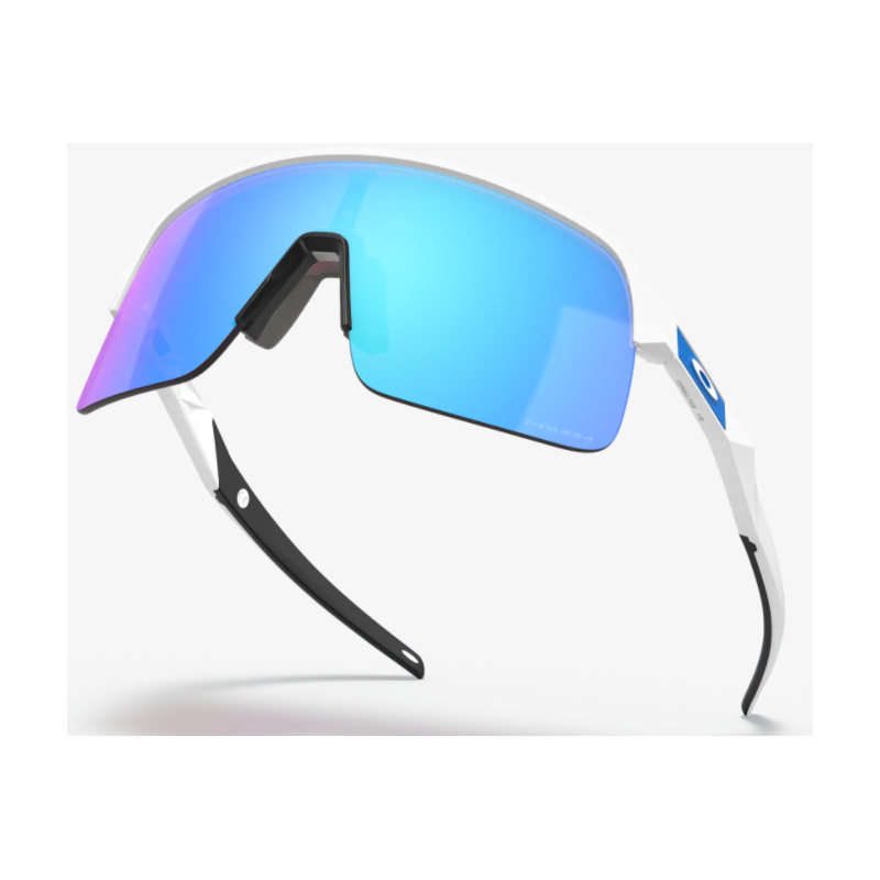 Oakley Sutro Lite Matte Weiß Linse Prizm Sapphire OO9463-1939