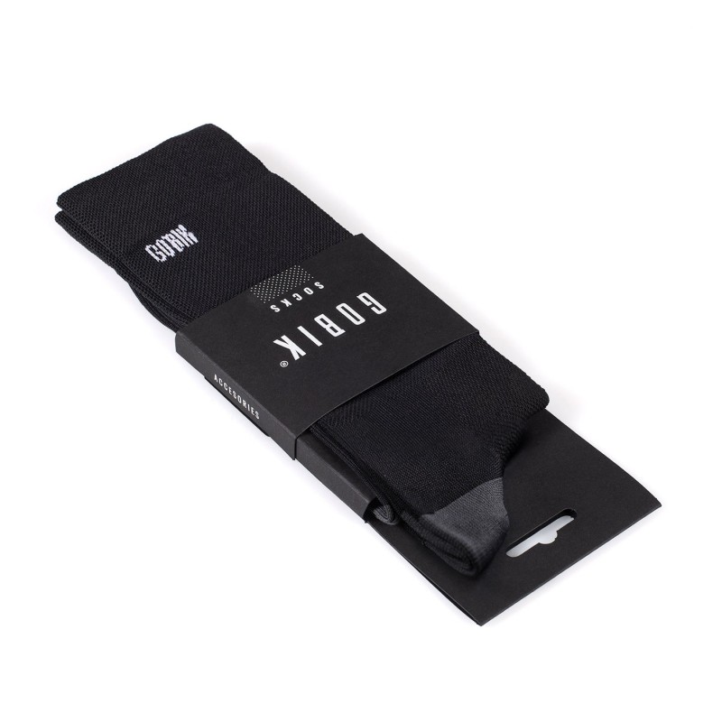 Gobik Iro 2.0 schwarze Logo Unisex Socken - Versand 24h