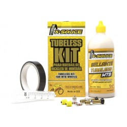 X-Sauce Kit Tubeless Mtb valvula gorda 25mm - Envío 24h - Ofertas