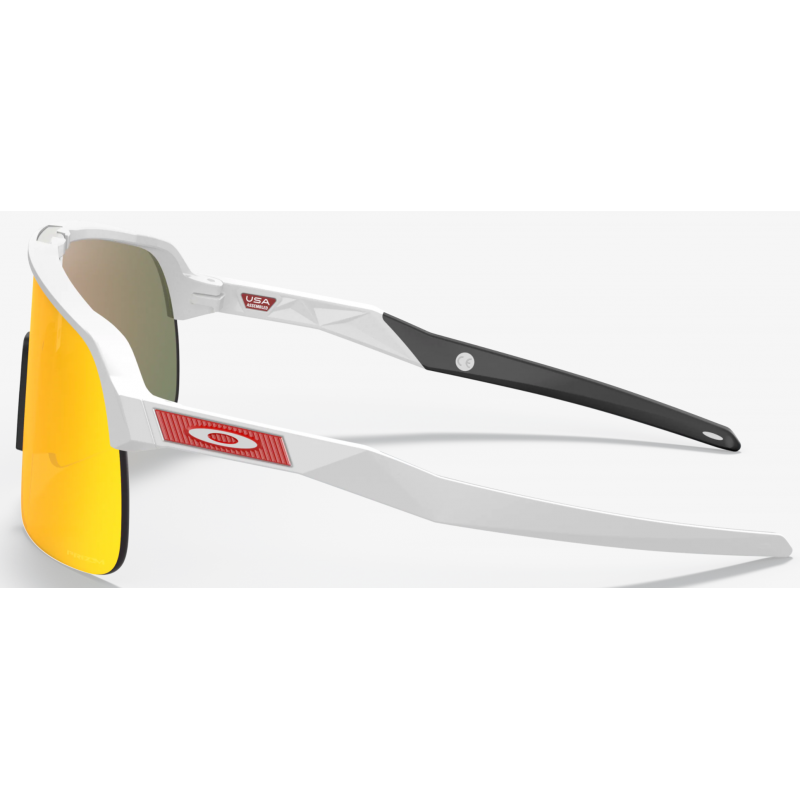 Oakley Sutro Lite Matte Weiß Linse Prizm Ruby OO9463-1839