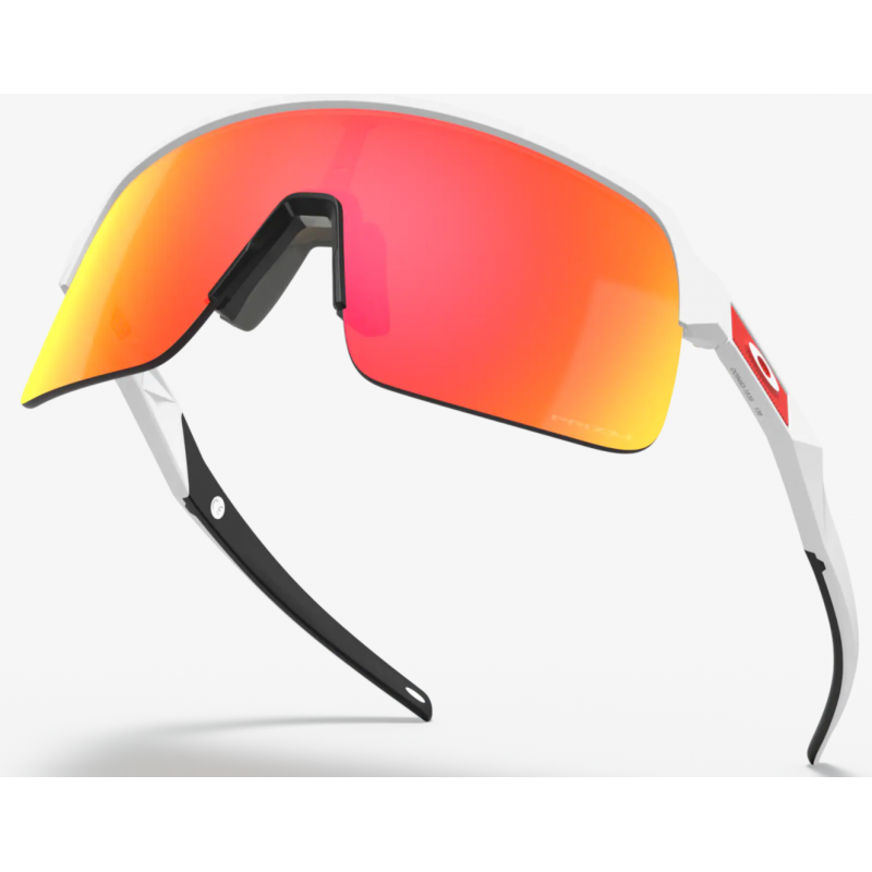 Oakley Sutro Lite Matte Weiß Linse Prizm Ruby OO9463-1839