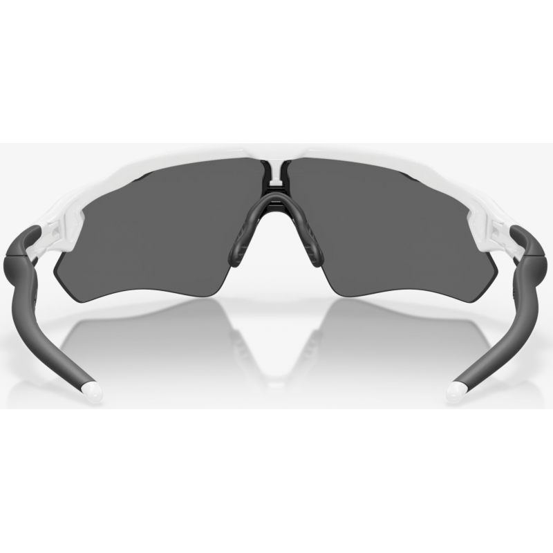 Oakley Radar EV Path Polished White Linse Prizm Black Polarisiert
